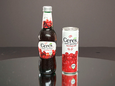 CERES Sparkling 100% Fruit Juice - RED GRAPE