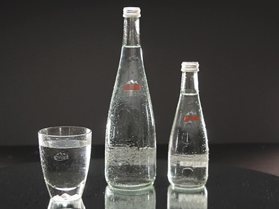 EVIAN Nat. Mineral Water - Aramis (glass)