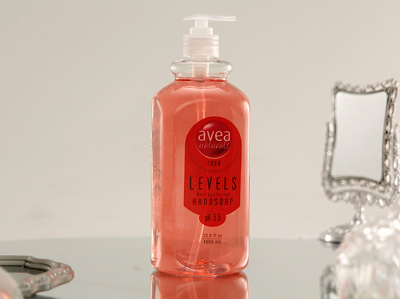 AVEA Nat. Levels Anti-Bac Hand Soap Rose (Pink)