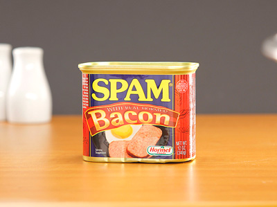 SPAM with real hormel Bacon 340g